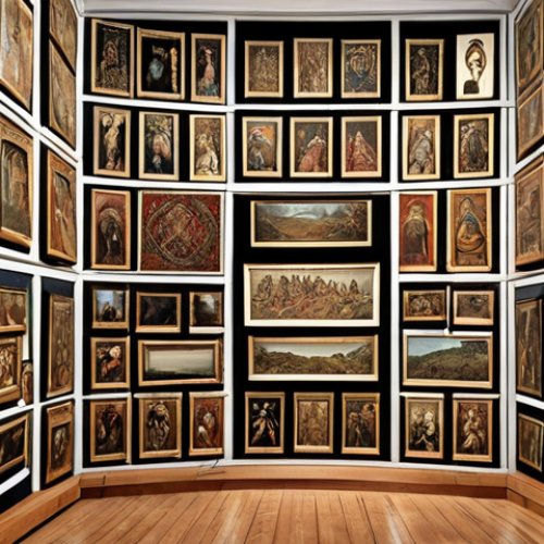 Home 4 A digital archive showcasing world cultural heritage and art, displayed in high-quality images and videos, allowing for a virtual museum experience.